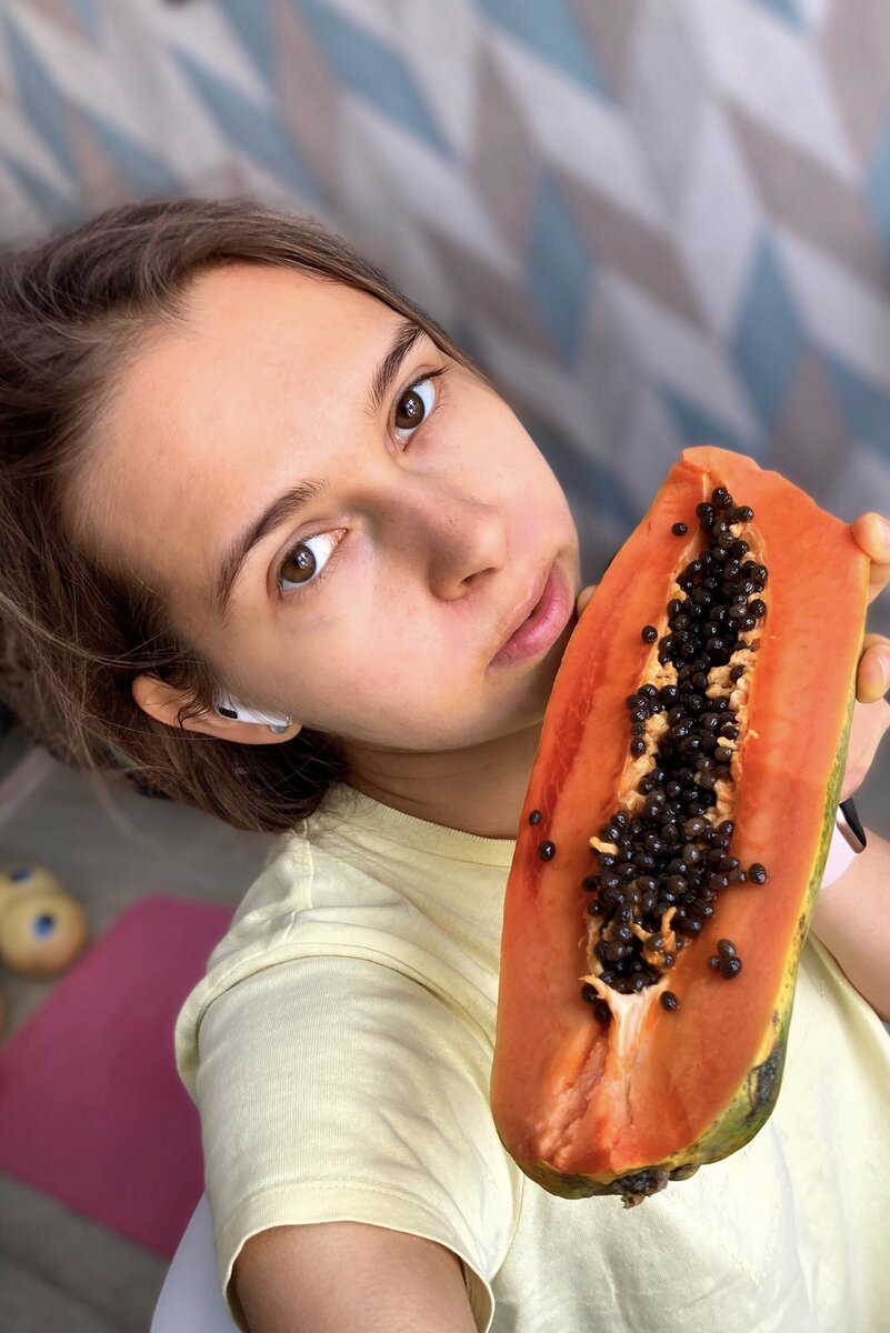 Фруктоедка Анастасия Плискина