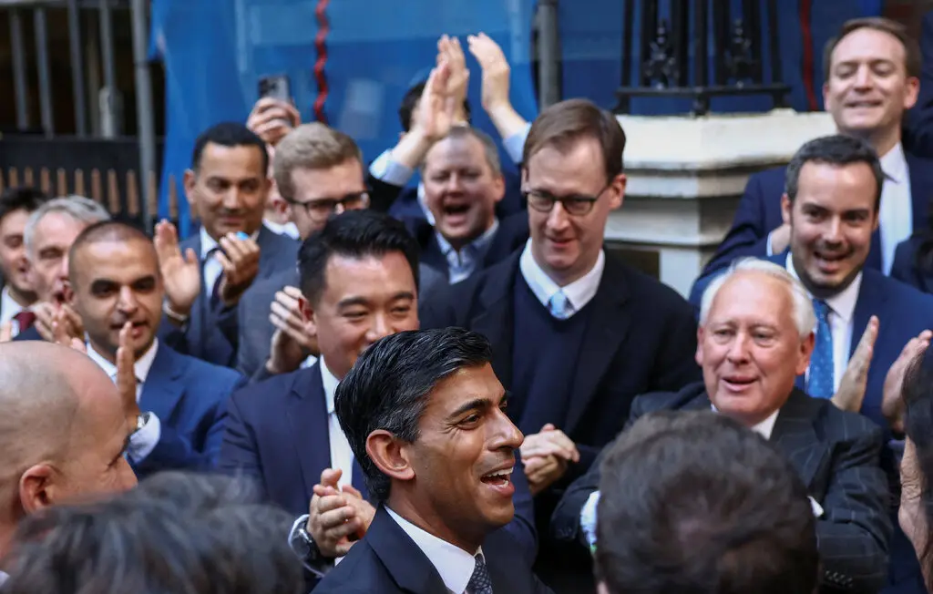 Риши Сунак избран лидером британских консерваторов. Фото: Генри Николлс/Reuters