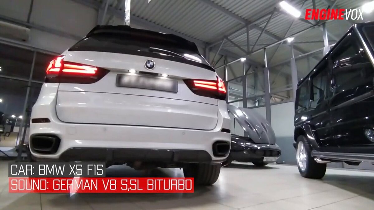 BMW X5 F15 с системой ENGINEVOX