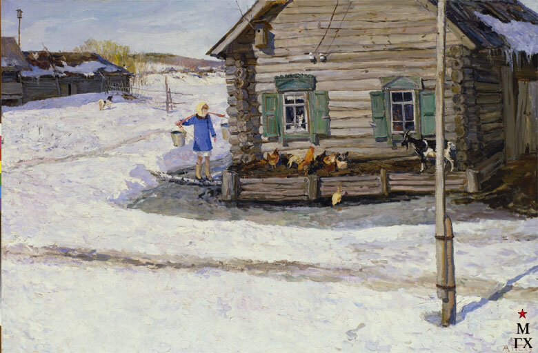 Картина художника Аркадия Александровича Пластова