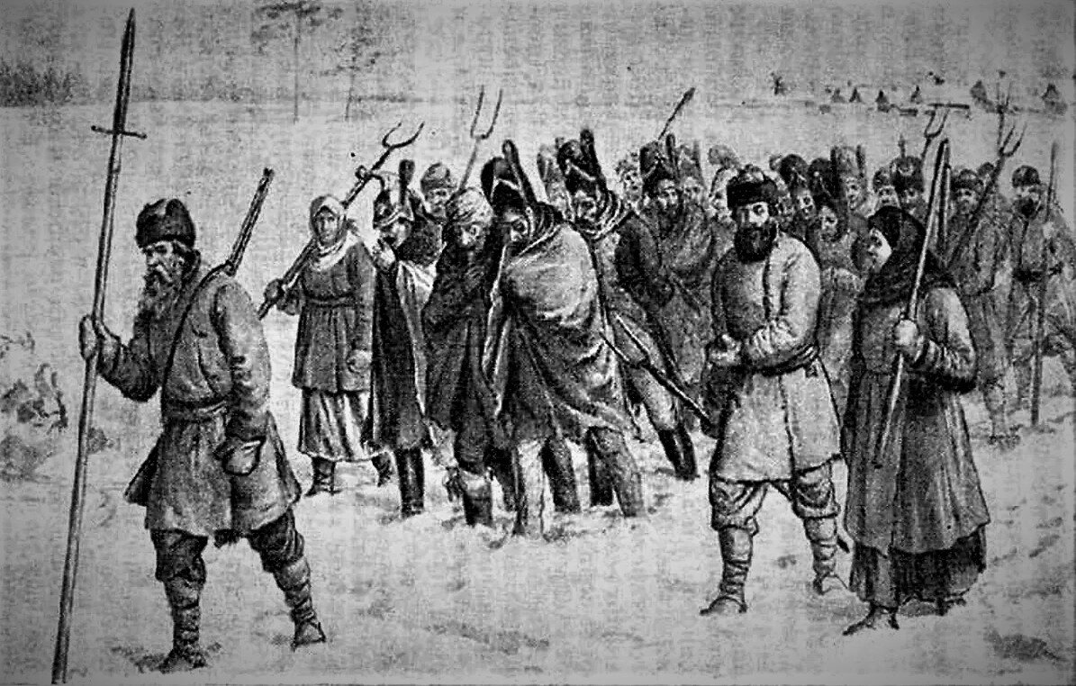 Примерно так мог выглядеть обывательский конвой.