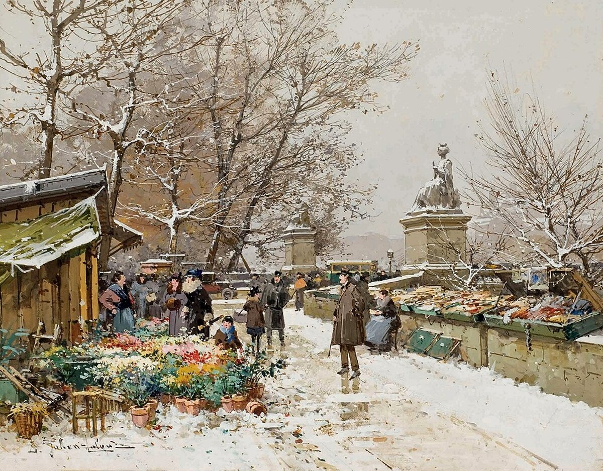Эжен гальен лалу художник картины