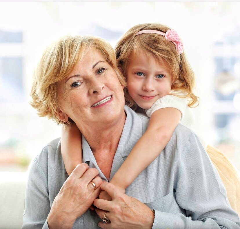 Бабушек и внучек особая любовь