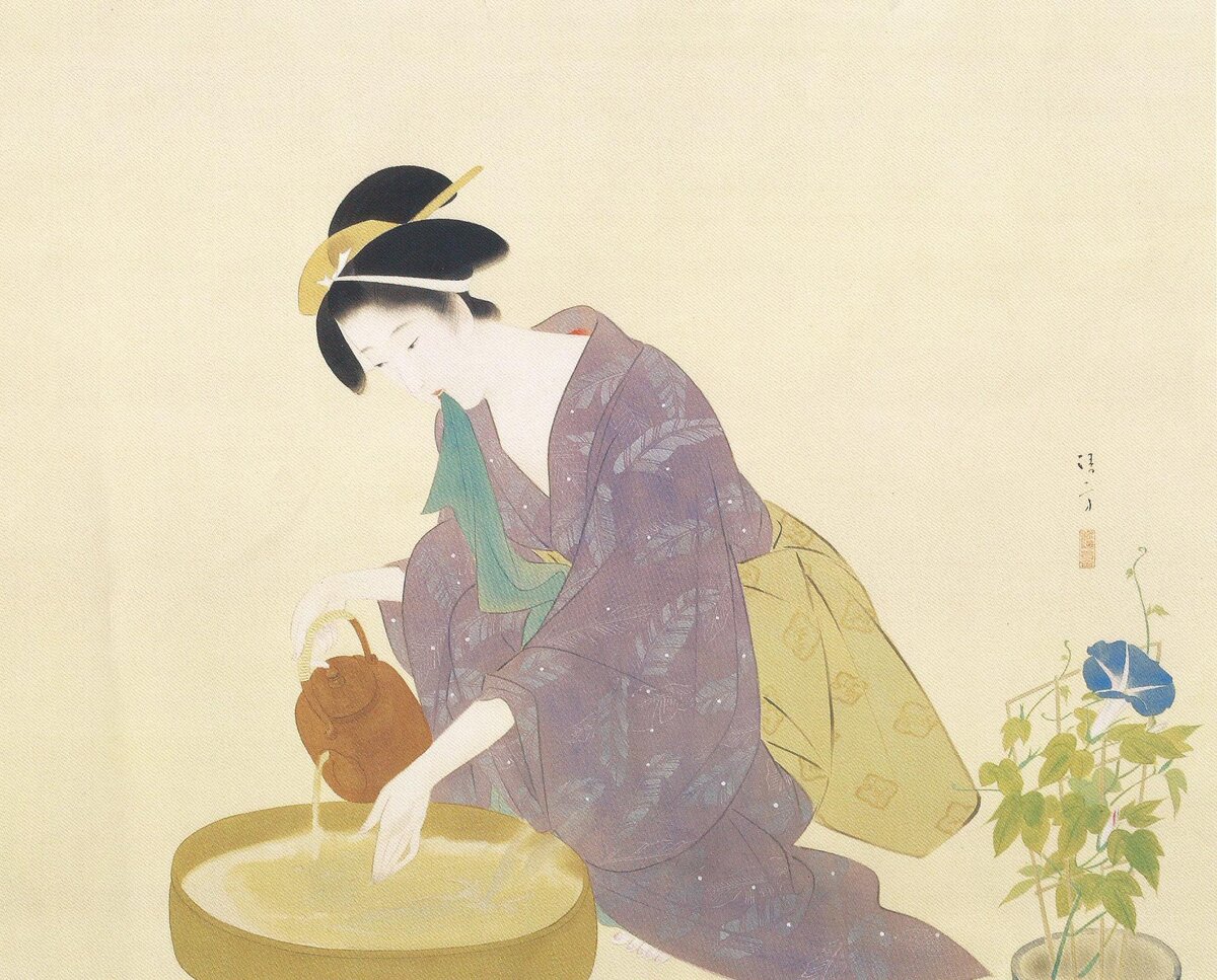 Кабураки Кийоката. Утром.