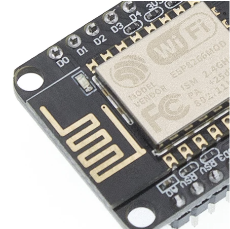 Рис. 2.  Плоская катушка в антенне  блока Wi-Fi.