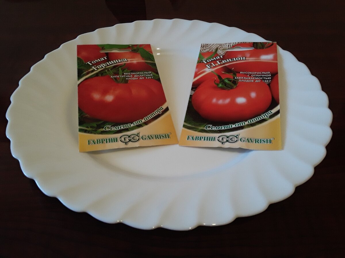 Мне было презентовано два сорта - Горлинка и Гвидон F1