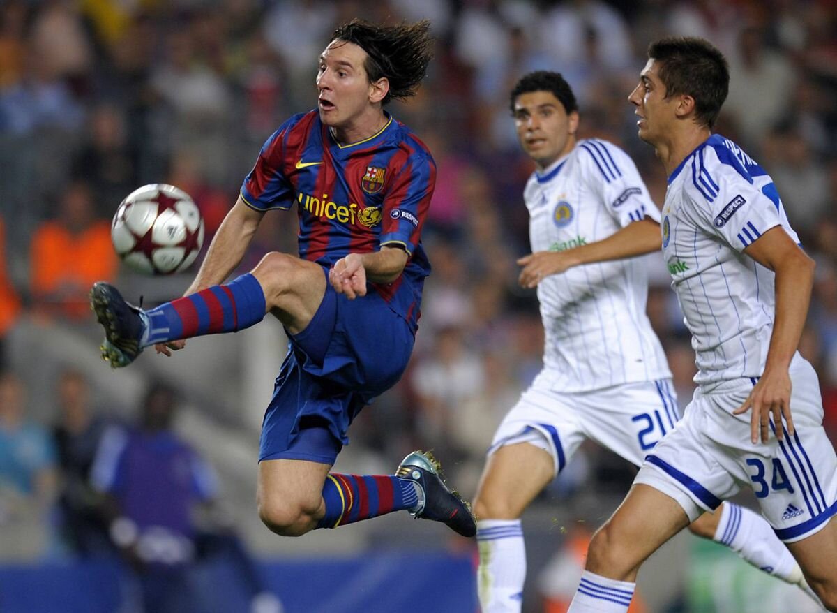 Матч группового этапа ЛЧ. Барселона - Динамо Киев