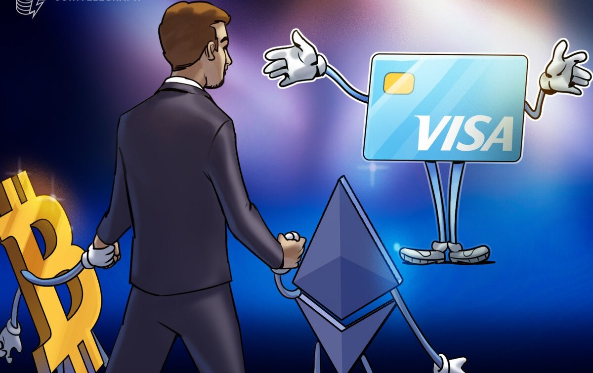 Visa планирует разрешить партнерам проводить транзакции с криптовалютами