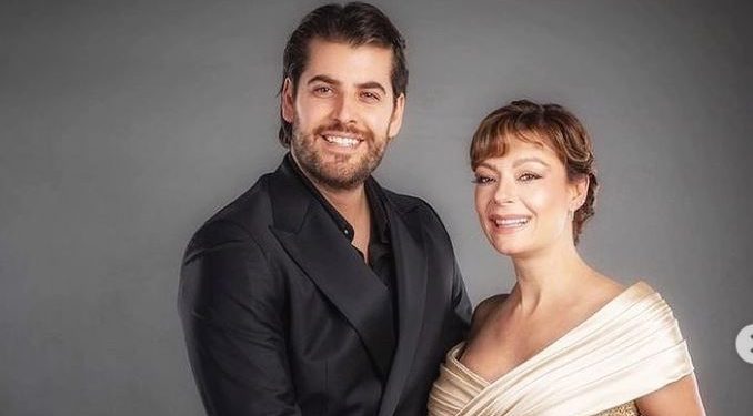 Озге Оздер и ее супруг Синан Гюлеруз