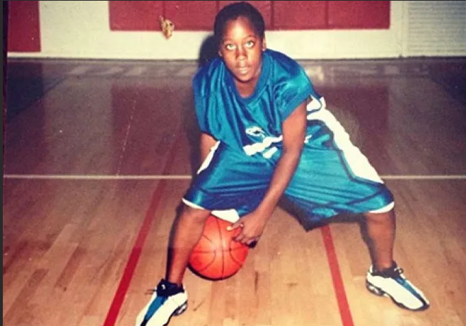 Харден в школьные годы.