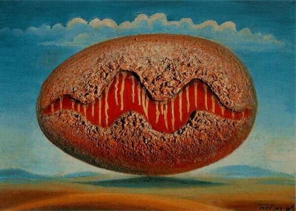 Ю. Соостер. Красное яйцо.