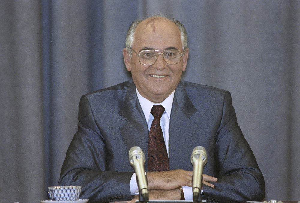 Единственный президент СССР М.С. Горбачев