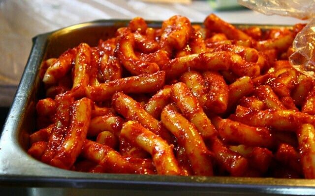 Очень острое блюдо