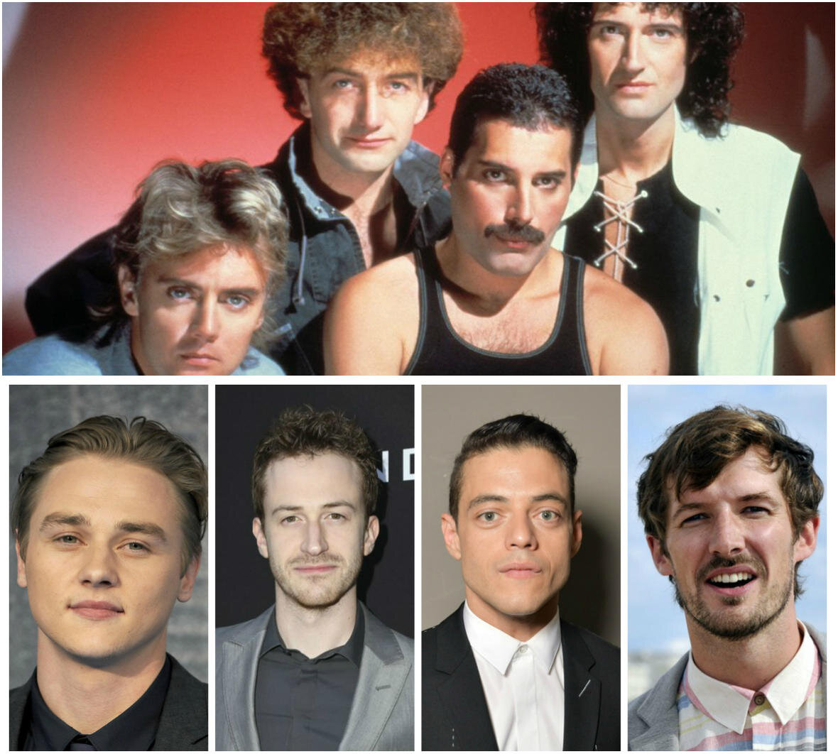 Queen /Актёры "Богемская рапсодия" 