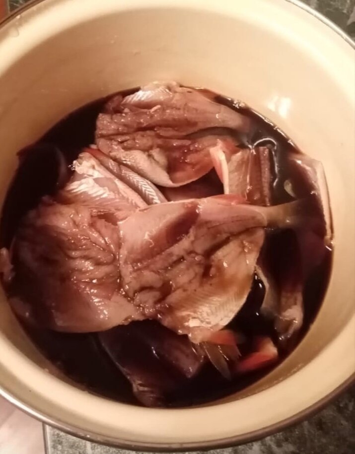                                                                                    Рыба в соусе