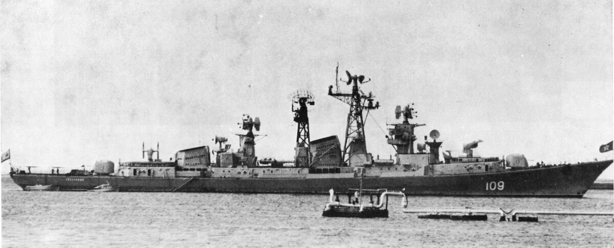 Большой противолодочный корабль "Способный", начало 1970-х годов