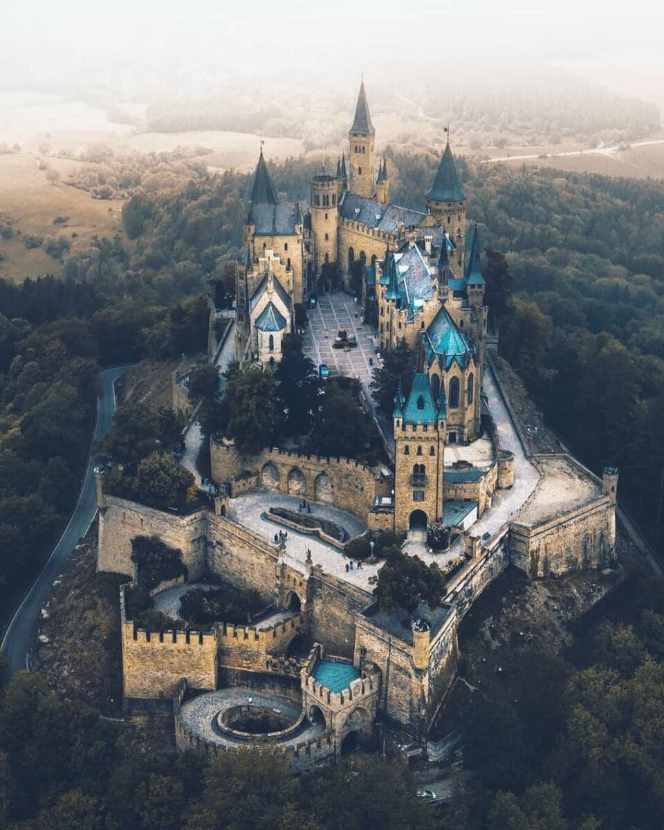 фото замок гогенцоллерн германия