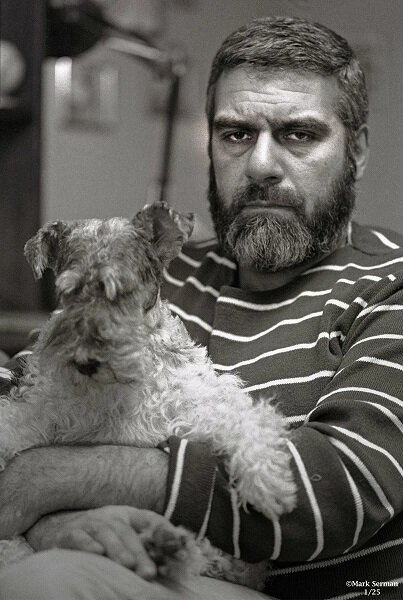 Сергей Довлатов с Глашей. Изображение взято из открытых источников Интернет