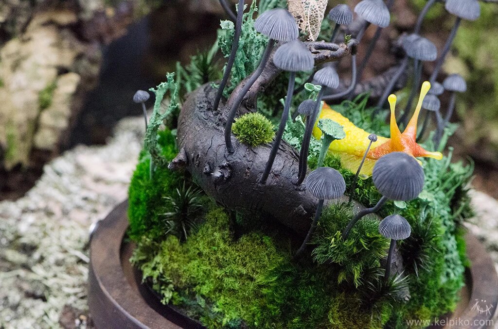 Светильник "Тёмная Тайна". Автор: Анна Карпова