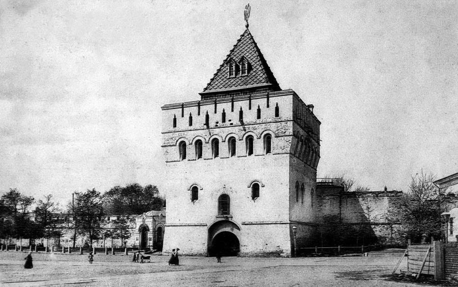 Дмитриевская башня, 1896 - 1916 гг.