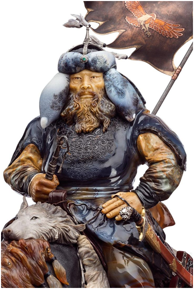 Повелитель Золотой Орды Бату хан, внук Чингисхана.