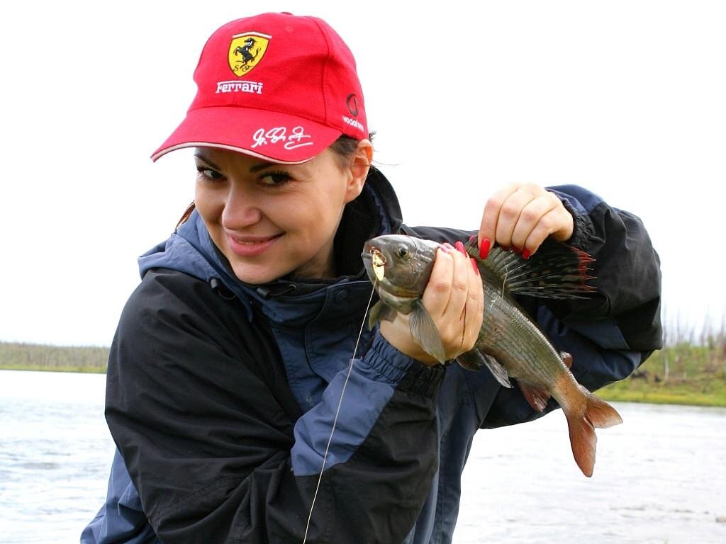 Хариус у спортсменки. Она набрала 30 баллов.