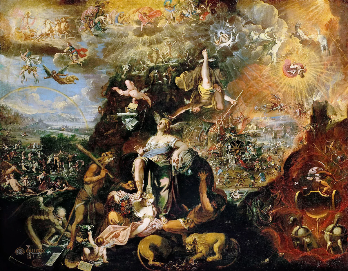 Конец света сюжет. Йозеф Хайнц младший картины. Аллегория апокалипсиса». Йозеф Хайнц. Йозеф Хайнц младший (1600-1678) аллегория любви. Йозеф Хайнц II - апокалипсис.