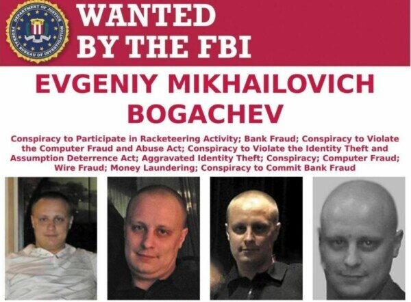 Страница Евгения Богачева на сайте ФБР.