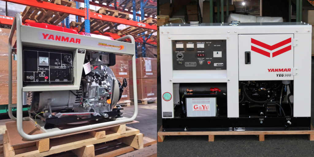 
Генераторы серии YDG и YEG