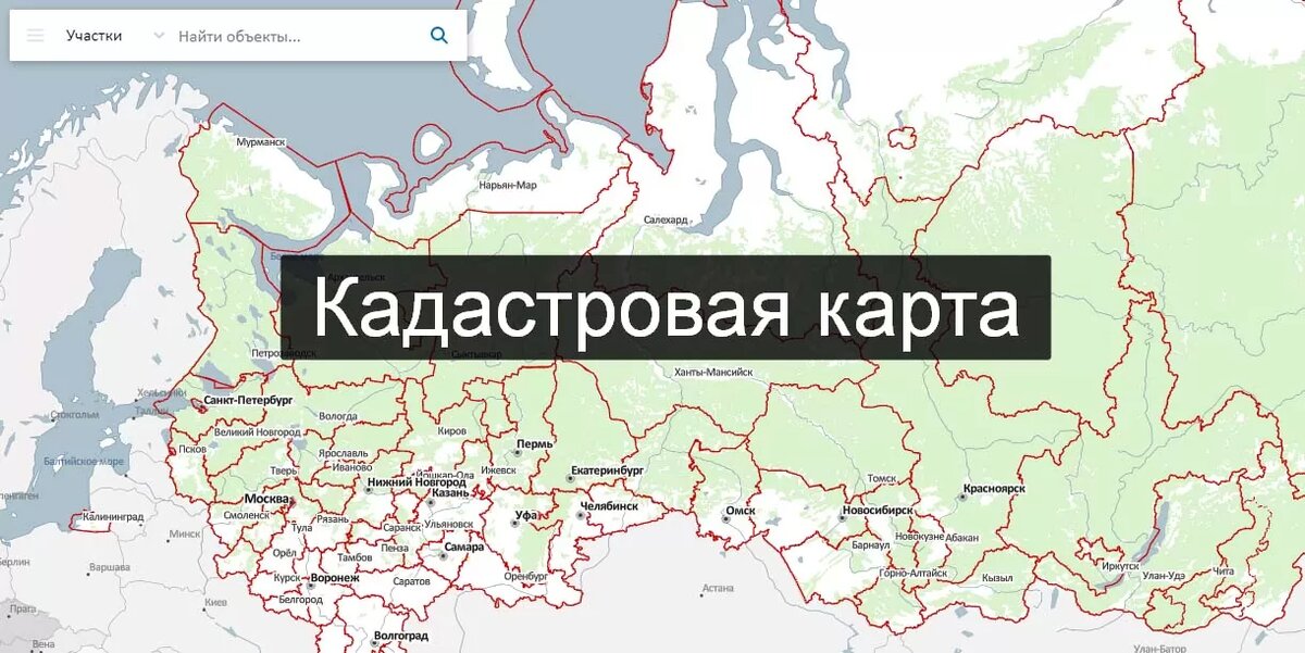  Кадастровая карта Росреестра