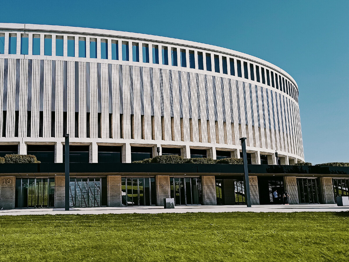 Стадион Краснодар. Авторское фото.