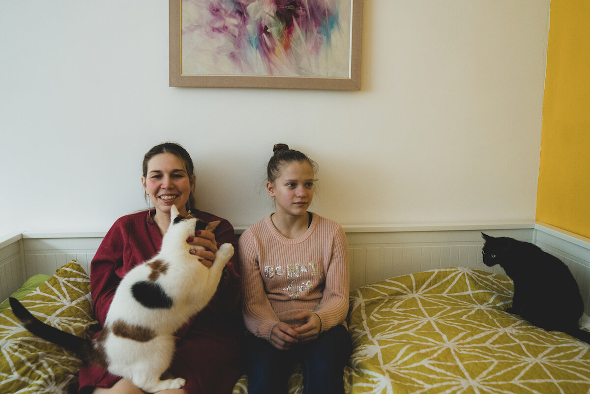 Ангелина и Света. Фото Полина Быконя. 