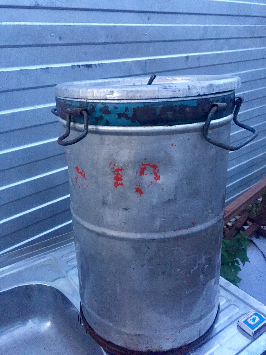 Бочка с крышкой, как велела 