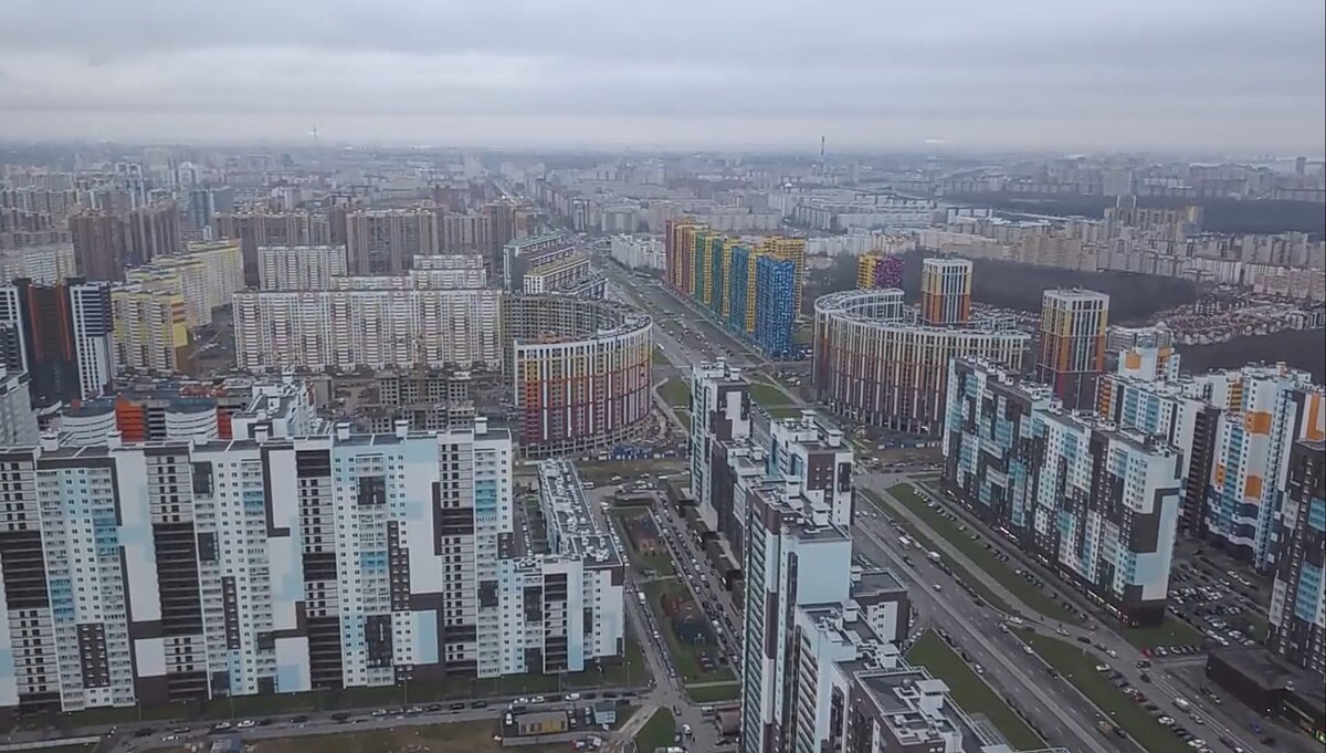 ЖК Чистое небо с квадрокоптера