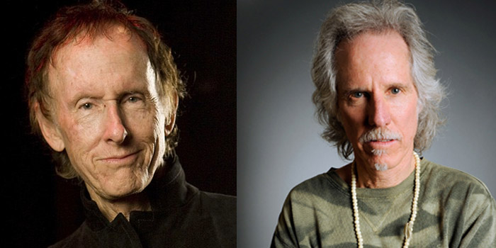 гитарист Робби Кригер и барабанщик Джон Денсмор