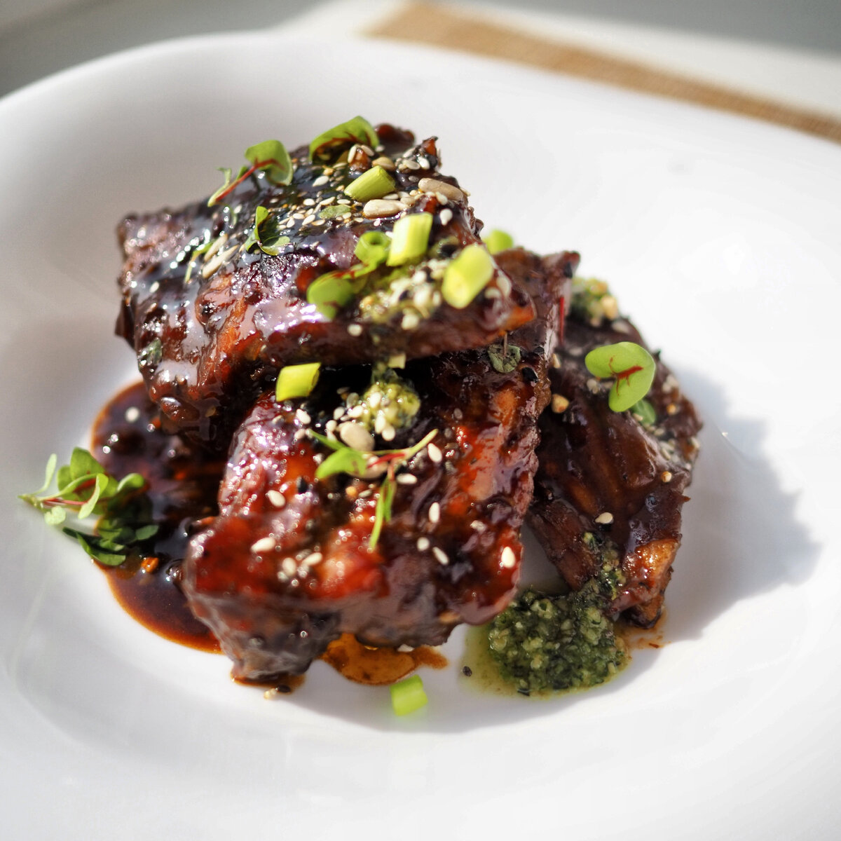 Ребра. BBQ. Гремолата