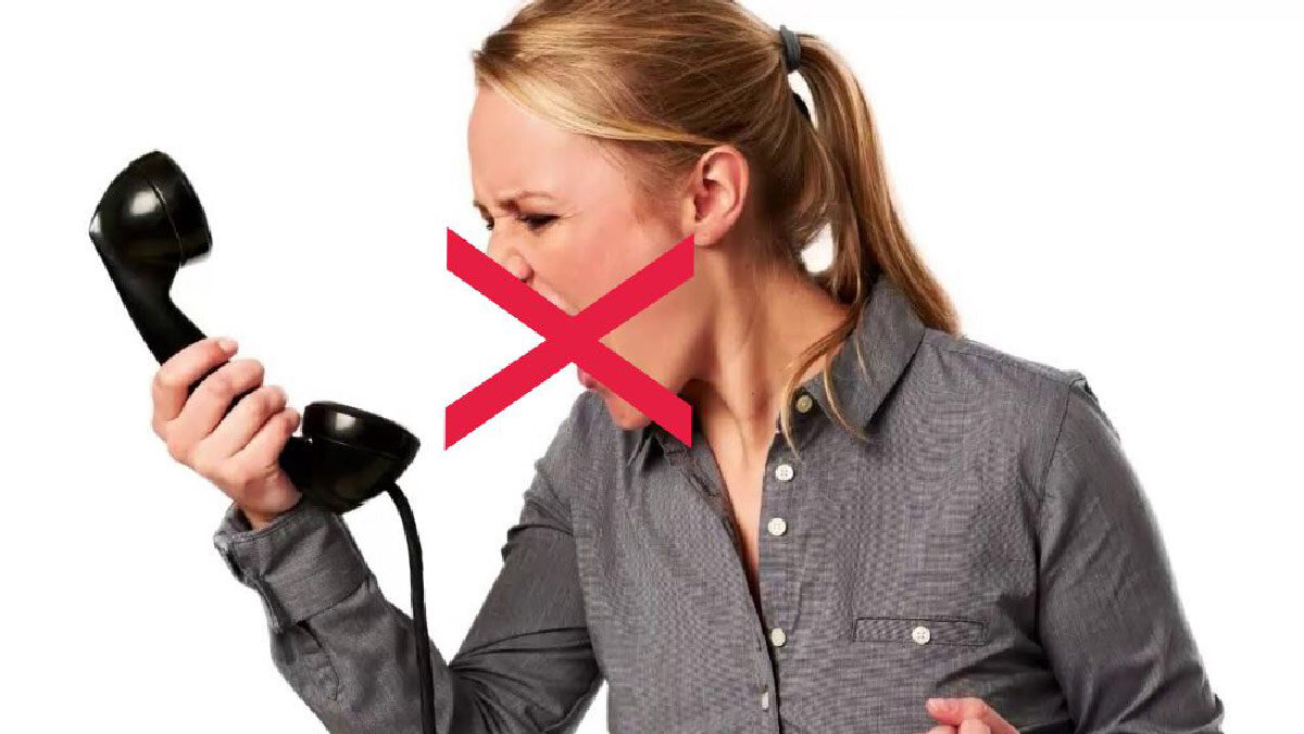 Ни в коем случае нельзя грубить. Источник фото: сайт - donetsk-dr.ru