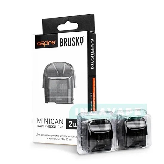 Картридж Brusko Minican 1.0 Ohm, 3.0 мл(Цена 260 за 1 штуку)