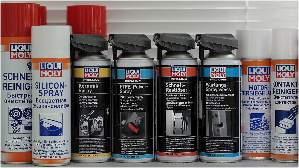 Силиконовая смазка – Liqui Moly Silicon-Spray 3955