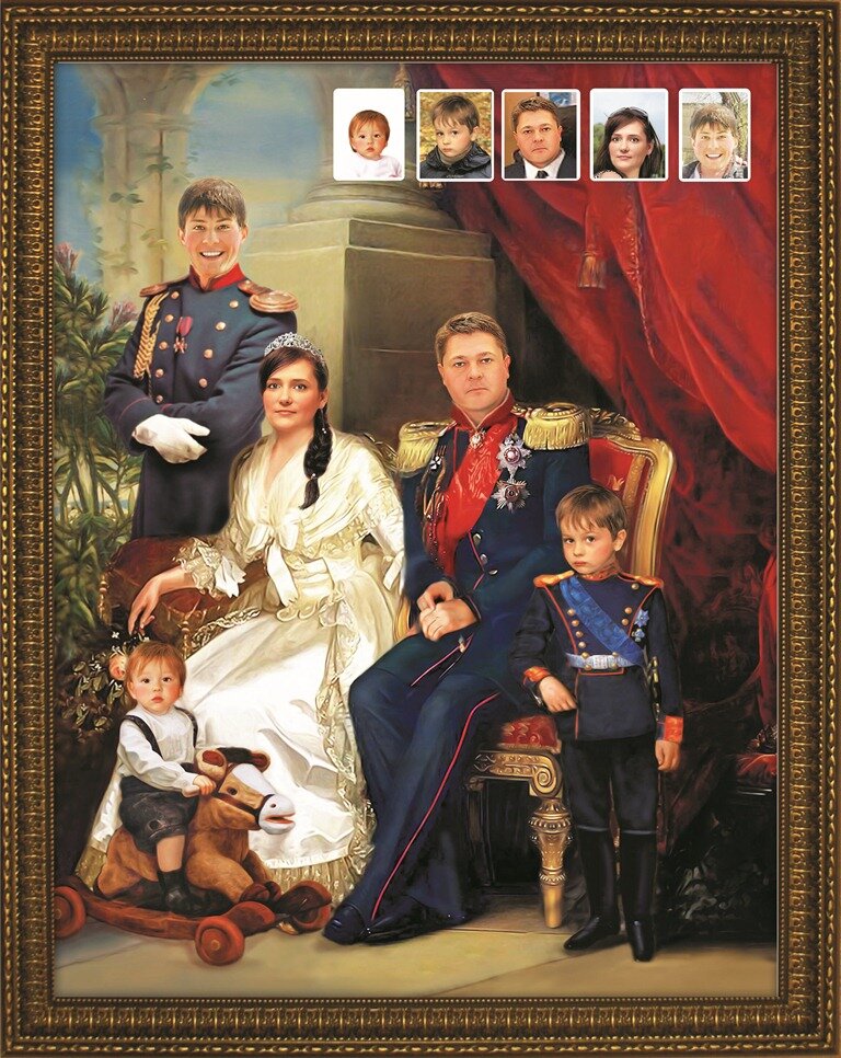     Фотомонтаж, печать на холсте.