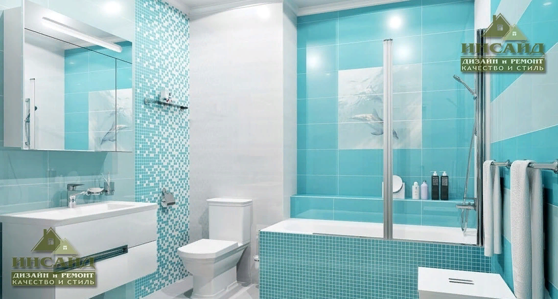 Ремонт ванной комнаты. Компания Инсайд