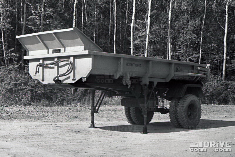 Грузоподъемность полуприцепов ГКБ-9550 составляла 8 тонн