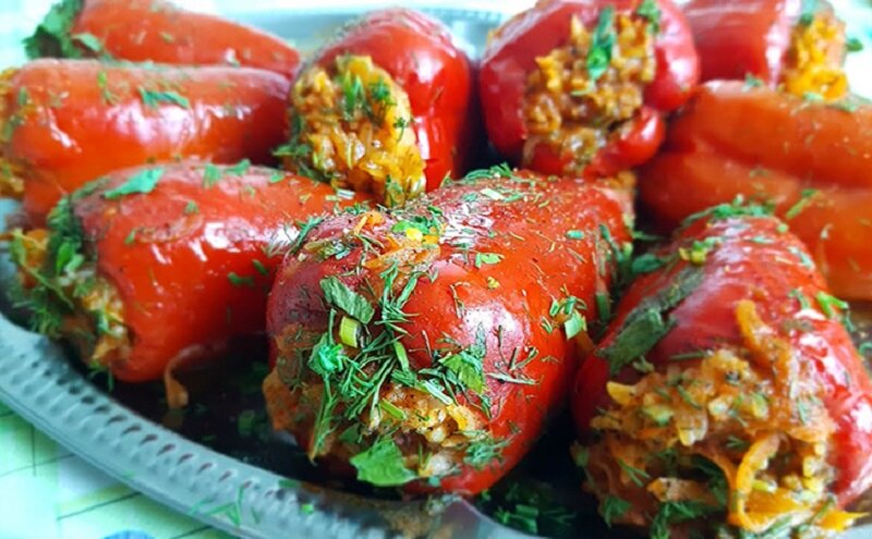 Готовим фаршированный перец по рецепту из Турции
