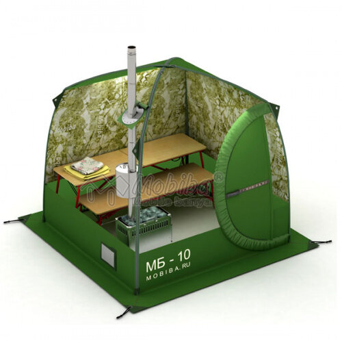 Это туристическая баня со всеми удобствами внутри. Фото взято с сайта https://profextrim.ru