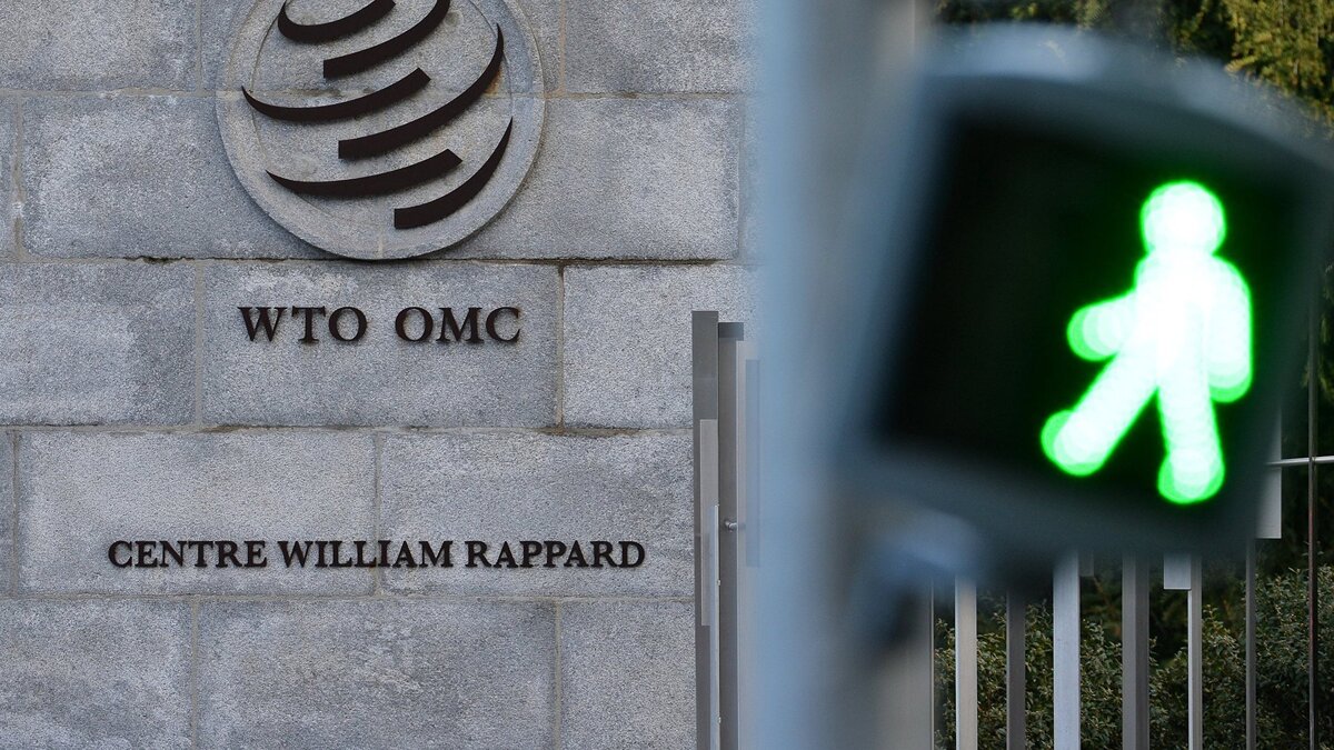    Эмблема Всемирной торговой организации (ВТО)© РИА Новости . Алексей Витвицкий
