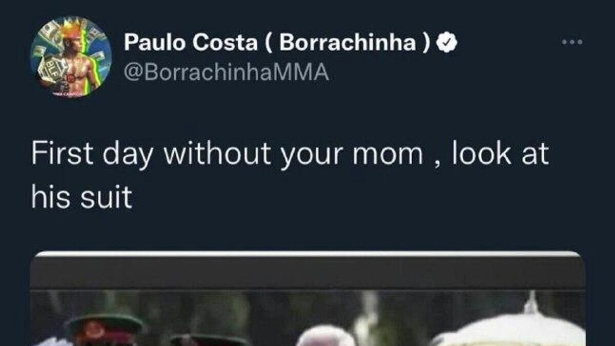    Скриншот из Twitter-аккаунта бойца UFC Пауло Косты© Соцсети бразильского спортсмена