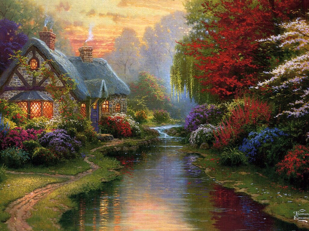 Картина Томаса Кинкейда (Thomas Kinkade)