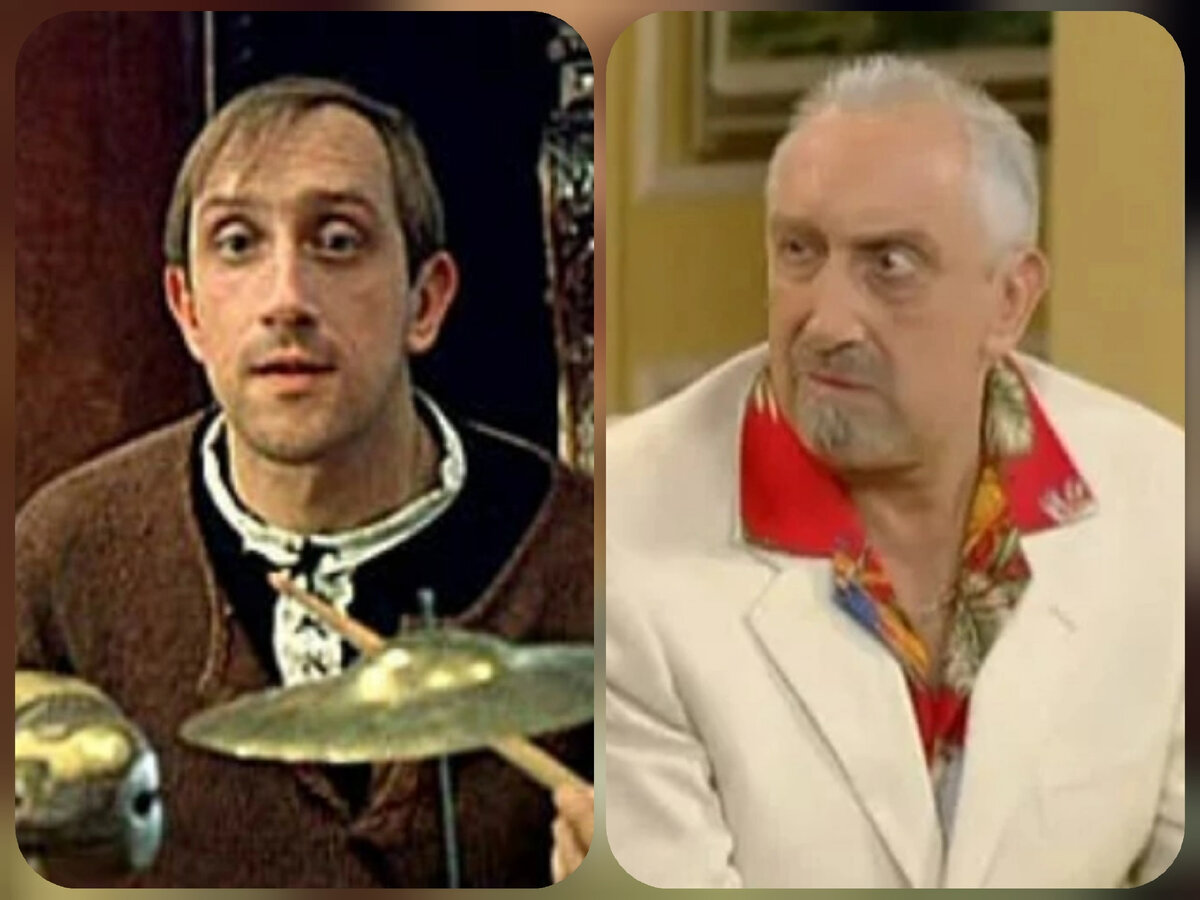 Кадры с актёром из фильма "Мы из джаза" и сериала "Универ"