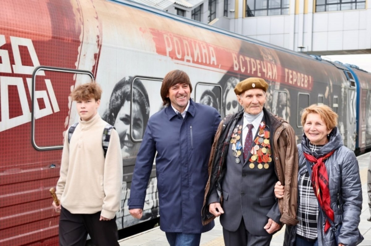    В Тобольск прибыла передвижная выставка «Поезд Победы»