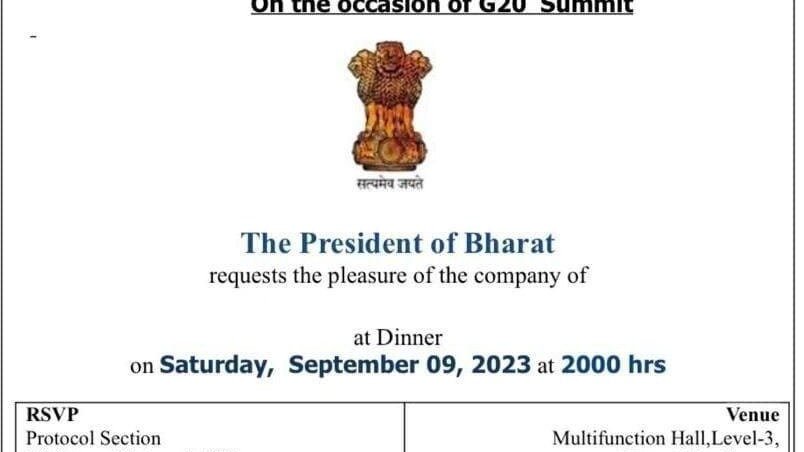     Правительство Индии уже в сентябре этого года собирается изменить название страны на исконное — Бхарат.